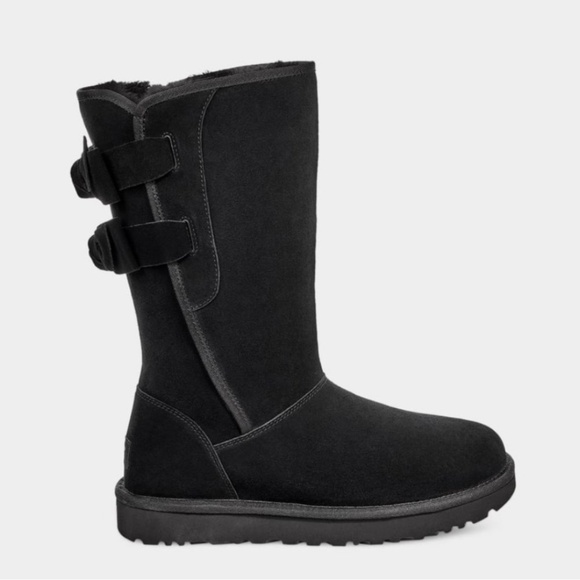UGG Shoes - UGG Allegra Bow II Black